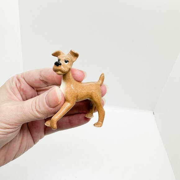 Vintage Hagen Renaker Ceramic Figurine Disney Lady and the Dog - Picture 2 of 7